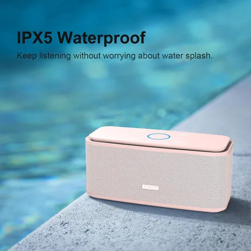 Miniatura 4 de DOSS Touch - Altavoz Bluetooth inalámbrico Rosa claro