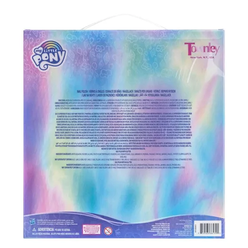 Miniatura 9 de Townley Girl My Little Pony Esmalte de uñas no tóxico a base de agua, juego de esmaltes desprendibles con colores brillantes y opacos para niñas