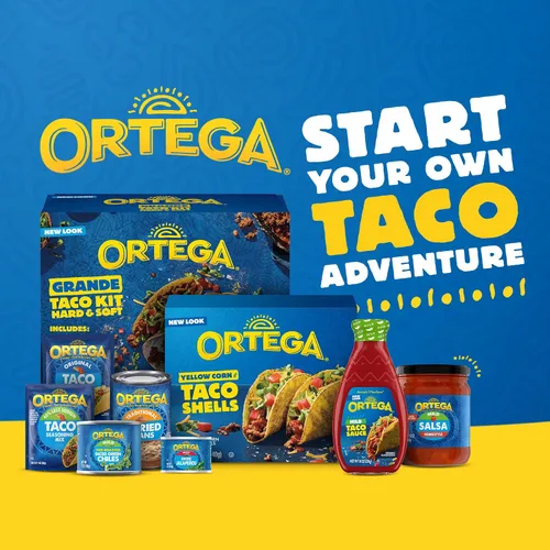 Miniatura 5 de Ortega Kit de cena de tacos de maíz amarillo, 12