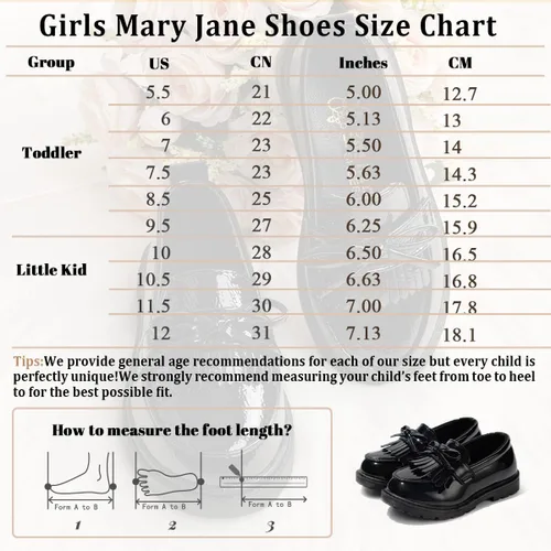 Miniatura 6 de KIDSUN Zapatos de vestir para niño y niña con cordones cómodos Oxford uniformes escolares mocasines planos bebéniño pequeño