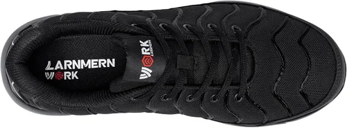 Miniatura 6 de LARNMERN Air Cushion Steel Toe Shoes for Men Wide Women Lightweight Breathable Work Safety Sneakers Puncture Proof Slip Resistant Tennis Shoe