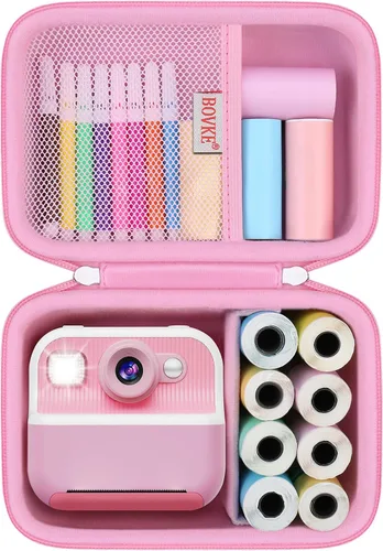 BOVKE Funda para cámara de impresión instantánea para niños Dylanto para ESOXOFFORE para DUDUDRAGON para Cimizi para Gofunly para YEEHAO para
