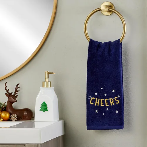 Miniatura 4 de SKL Home Juego de toallas de mano New Years Cheers, paquete de 2