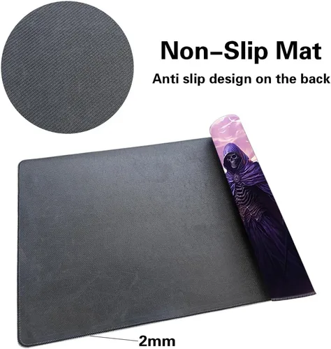 Miniatura 5 de MTG - Tapete de juego de 24 x 14 pulgadas, bolsas de almacenamiento antideslizantes, ideal para entusiastas de los juegos de cartas, alfombrilla