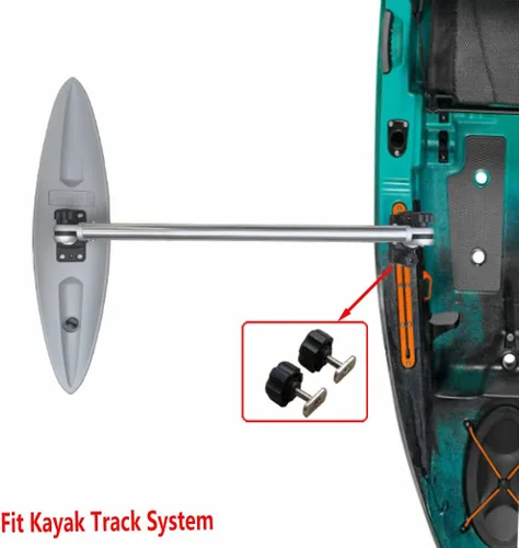Miniatura 4 de Brocraft Elevador de kayak/estabilizador de kayak/sistema estabilizador de kayak y canoa para sistema de pista de kayak/estabilizador de canoa