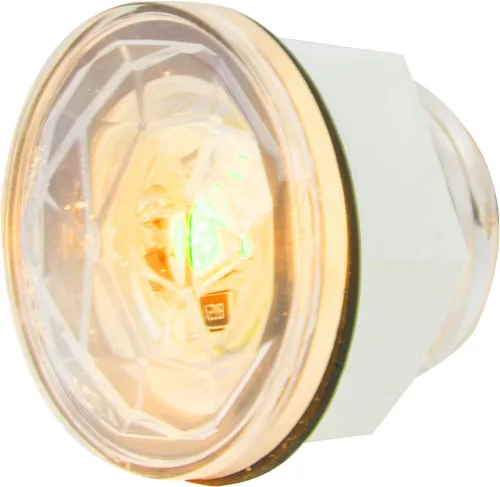 Miniatura 22 de GG Grand General 75311 Luz ámbar/transparente (lente diamante de 1-1/4" 1 LED de doble función. con Grmt)