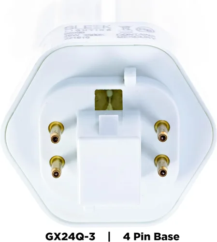 Miniatura 4 de 32 W T4 Tri Tube CFL 4 Pin GX24Q-3 Bombilla Base 4200K 2030lm - Fluorescente Compacto - Luz blanca fría 4