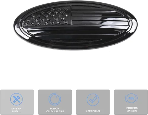 Miniatura 9 de sukemichi Cubierta Decorativa del Emblema del Portón Trasero Calcomanías de Superposición Accesorios Exteriores para Ford Bronco y Bronco