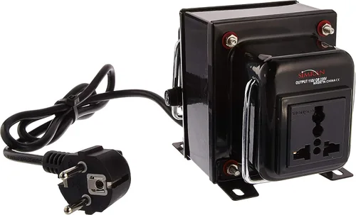 Miniatura 3 de Simran THG-100T Convertidor de transformador de voltaje elevador y descendente para 110 V y 220/240 V, 100 vatios