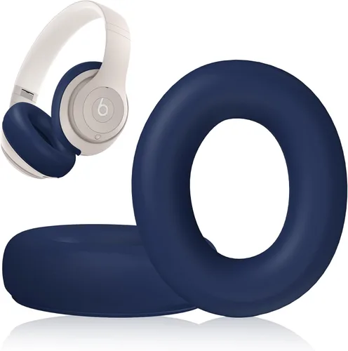Miniatura 12 de Funda de silicona compatible con Beats Studio Pro, almohadillas de silicona para los oídos, protector para la diadema, antiarañazos, funda