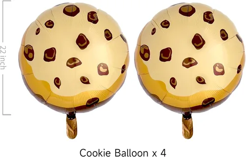 Miniatura 2 de Globos de galletas con chispas de chocolate, decoraciones de fiesta de leche y galletas para el primer cumpleaños, suministros para fiesta
