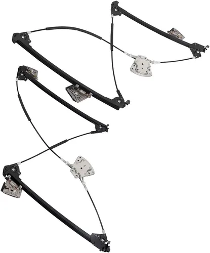 Miniatura 11 de SCITOO Elevalunas eléctrico delantero izquierdo sin motor apto para 1984-1989 para Toyota para 4Runner, 1984-1988 para Toyota para camioneta, 740-910