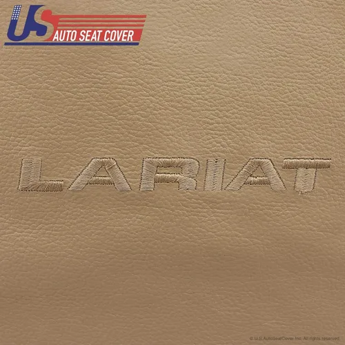 Miniatura 3 de 2002-07 para Ford F250 F350 Lariat Front & Back BotFor Toms & Tops Funda de asiento de cuero marrón