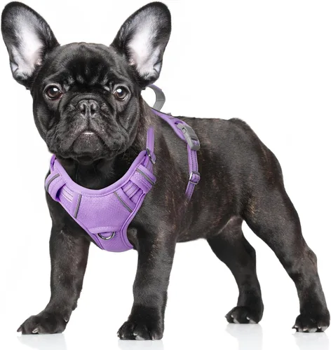 Miniatura 74 de BARKBAY Arnés para Perro Sin Tirones Talla Grande Arnés Reflectante para Perro con Clip Frontal y Asa de Control Fácil para Caminar Entrenar Correr
