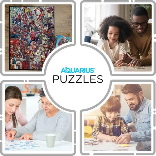 Miniatura 4 de AQUARIUS Marvel Spider-Man Heroes Puzzle (rompecabezas de 3000 piezas) – Mercancía y coleccionables con licencia oficial de Marvel Comics, sin