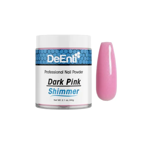 Miniatura 12 de DeEnti Polvo acrílico brillante para uñas, cubierta de 2 onzas, color rosa, grado profesional, sin burbujas, polvo acrílico para uñas Polvo