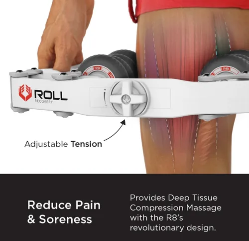 Miniatura 2 de ROLL Recovery R8 Plus (Alpine White) - Rodillo de masaje de tejido profundo Blanco (Alpine White)