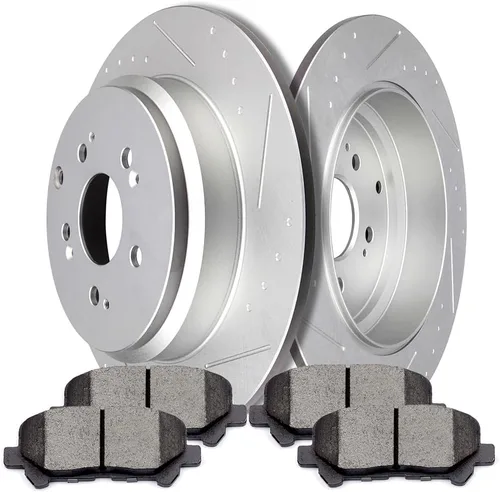 Miniatura 34 de Kit de Frenos SCITOO para Delantero Rotores de Freno y Pastillas de Freno Cerámicas para 2006-2008 para Dodge para Ram 1500, 2003-2008 para Dodge