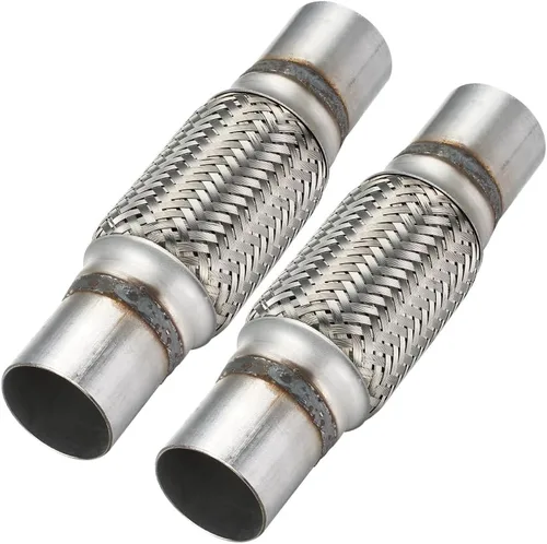 Miniatura 11 de Tubo flexible de escape, tubo flexible de escape resistente de acero inoxidable de 2 x 4 pulgadas, tubo flexible de escape de doble trenza, longitud