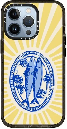 Miniatura 130 de Funda Impact de CASETiFY para iPhone 13 Pro Max con Magsafe - Estuche Claro Cuento de Invierno - Claro Negro Estuche transparente Winter Tale