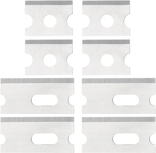 Miniatura 3 de Paquete de 16 cuchillas de crimpado Ethernet de repuesto con base de corte, piezas de cuchillas de crimpado RJ45, kit de herramientas de crimpado