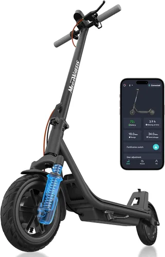 MEGAWHEELS Electric Scooter Negro oscuro