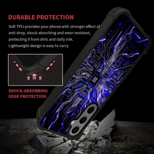 Miniatura 304 de CARLOCA Funda compatible con Samsung Galaxy S22 Ultra, diseño gráfico de Star Howling Wolfs Samsung Galaxy S22 Ultra, diseño gráfico, a prueba