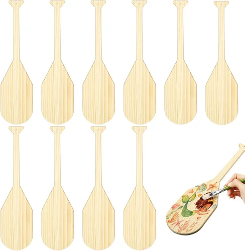 Miniatura 8 de Gerrii 10 paletas de madera sin terminar de 15 pulgadas para hermandad de mujeres griegas fraternidad maciza de pino macizo, paletas de fraternidad