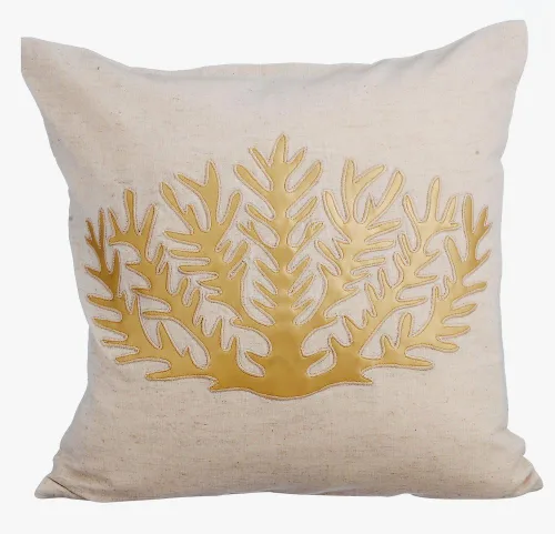 Miniatura 22 de HomeCentric Funda de almohada geométrica beige, 12 x 12 pulgadas, cuadrado de lino y algodón, círculos contemporáneos de Pascua, círculo de la vida