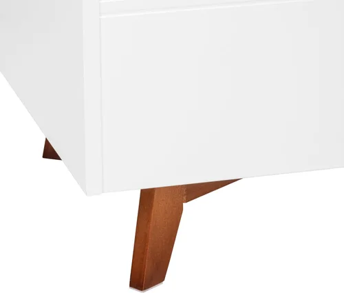 Miniatura 8 de UTEX Caja de juguetes para niños, baúl de juguetes de madera, banco organizador de almacenamiento para niños con área de almacenamiento frontal