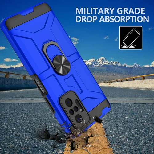 Miniatura 2 de Funda para Xiaomi Redmi Note 10 Pro, Redmi Note 10 Pro MAX con 3 protectores de pantalla de vidrio templado, soporte de anillo integrado y soporte