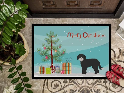 Miniatura 54 de Caroline's Treasures CK3799MAT Akita Shepherd - Tapete de árbol de Navidad de 18 x 27 pulgadas, tapete para puerta delantera, interior y exterior