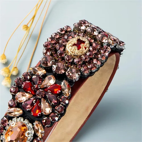 Miniatura 4 de Diadema de moda para mujer, hermosa diadema retro con diamantes de imitación de cristal, accesorios para mujeres y niñas (diadema 3)