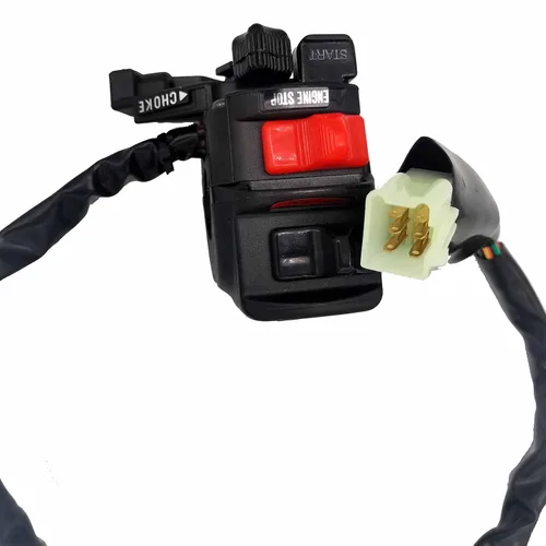 Miniatura 6 de 46091-1462 Interruptor de control combinado L/H Luz de inicio de arranque Kawasaki Bayou 300 KLF300 1988-2004 Combination Start Light Kill Start