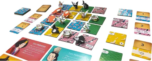 Miniatura 2 de CardLords Folded Wishes - Juego de origami abstracto para 2-4 jugadores, a partir de 6 años