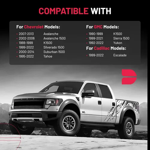 Miniatura 4 de BDFHYK Espaciadores de rueda 6x5.5 Espesor 1.5 pulgadas Compatible con Chevy Silverado 1500 1999-2022 Avalanche Suburban Tahoe GMC Sierra 1500 K1500