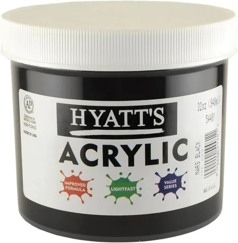 Miniatura 94 de Hyatt's Alizarine - Pintura acrílica carmesí Tubo de pintura acrílica de 2.5 fl oz de grado artístico Secado rápido y pintura no tóxica
