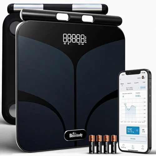 Miniatura 11 de Báscula inteligente de alimentos para preparación de comidas con calculadora nutricional, rastreador de macro de calorías, báscula digital de cocina