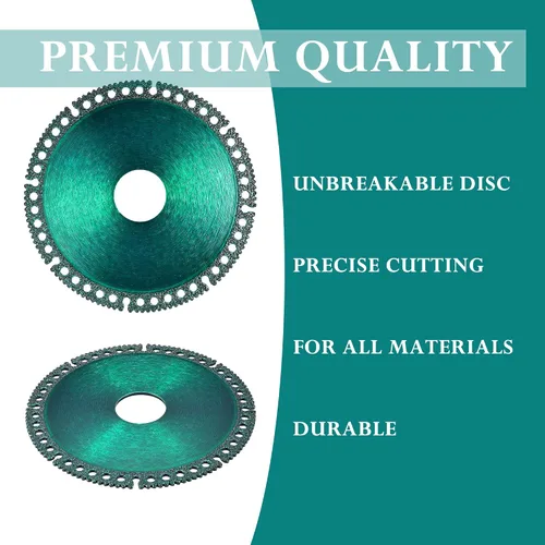 Miniatura 3 de 5 paquetes de discos indestructibles de 4 pulgadas para amoladora, disco indestructible 2.2 para amoladora angular de 7/8 pulgadas