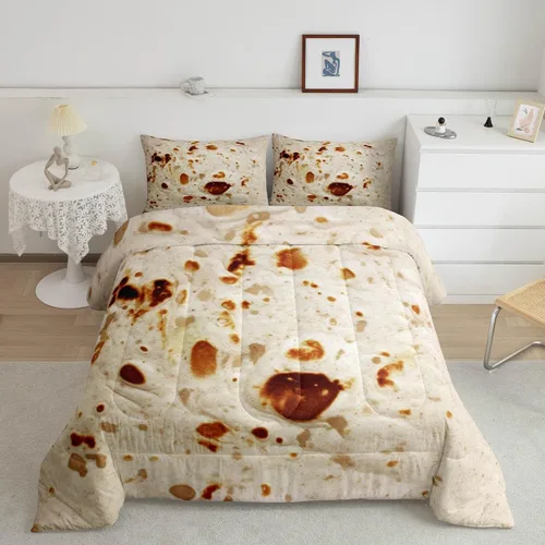 Miniatura 26 de Feelyou Juego de edredón de animales de zoológico, tamaño individual, juego de ropa de cama de animales de dibujos animados para niños, niñas