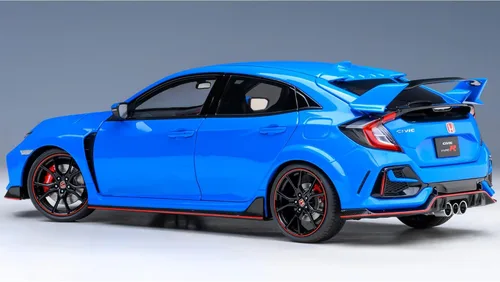 Miniatura 6 de Autoart 73224 - Coche Civic Type R (FK8) RHD (conducción a la derecha) Racing Blue Pearl 1/18 Model Car