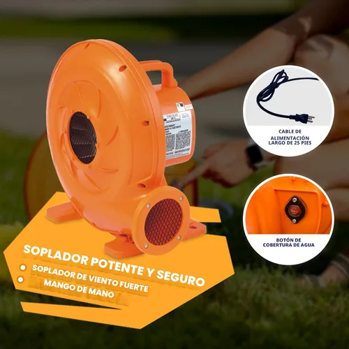 Miniatura 6 de Action Air - Casa de rebote inflable, castillo hinchable con soplador de aire, castillo para saltar con tobogán, castillo hinchable familiar