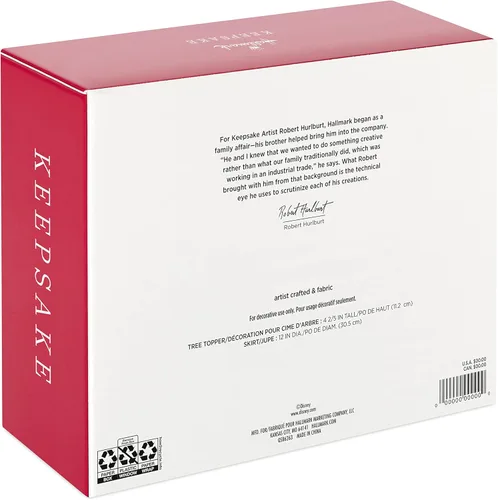 Miniatura 6 de Hallmark Keepsake 2022, juego de decoración para árbol de princesa de Disney en miniatura y falda de plástico para árbol de Navidad Decoraciones