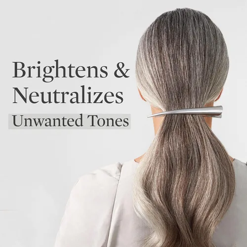 Miniatura 3 de Better Not Younger Silver Lining - Champú morado para cabello blanco y gris para mujeres mayores de 40 años, fórmula iluminadora y tonificante