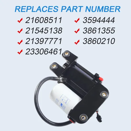 Miniatura 2 de Conjunto de bomba de combustible eléctrica de repuesto para Volvo Penta 21608511 21545138 4.3L 5.0L 5.7L para 4.3OSI 4.3GXI 5.0OSI 5.0GXI 5.7GI