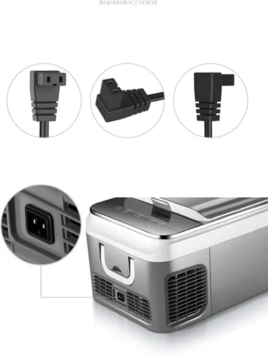 Miniatura 5 de Cable de alimentación de CC para refrigerador de 12 V de 12 V, repuesto para refrigerador de automóvil Alicool, AR, Ausranv, refrigerador portátil