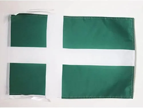 Miniatura 716 de Bandera de México AZ FLAG, 45.7 x 30.5 cm, con cordones - Pequeñas banderas mexicanas de 30 x 45 cm - Bandera de 45.7 x 30.5 cm