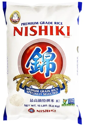 Miniatura 10 de Nishiki Arroz de grano medio, 80 onzas