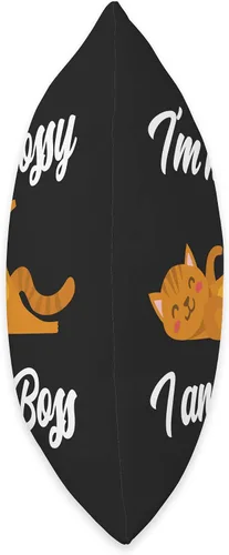 Miniatura 2 de I'm Not Bossy I Am The Boss Funny Job Cat Sarcasm I'm Not Bossy I Am The Boss Day Cat - Almohada divertida de humor para trabajo, oficina, 16 x 16