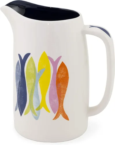 Miniatura 8 de Boston International Jarra de cerámica para bebidas, 5 tazas, girasoles coloridos